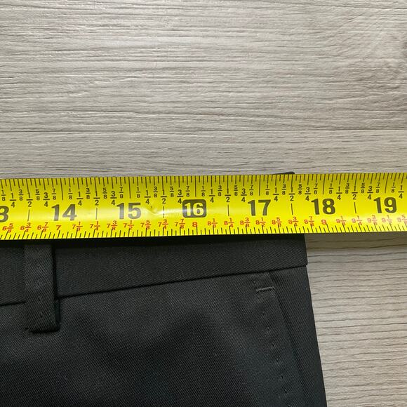 Peter Millar Wicking Pants Mens Black Straight 5 Pocket Performance Crown 34x28 - Picture 5 of 6